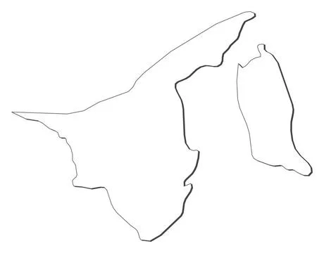 Map of Brunei Map of Brunei with the several states Copyright: xZoonar.com... 스톡 사진