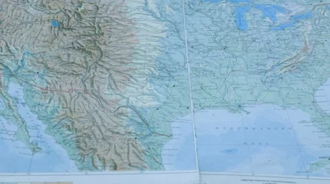 Map Coordinates Stock Footage 67584526