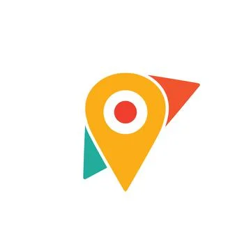 Map cursor vector icon Stock Illustration