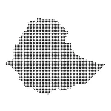 Map with dot 스톡 일러스트