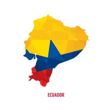 Map Of Ecuador Vector Illustration Stock Illustration