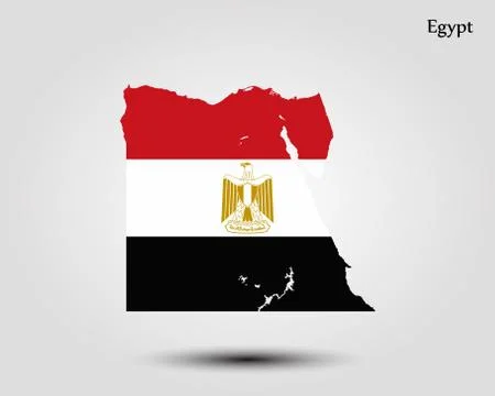 Map of Egypt Stock-Illustration