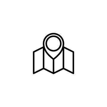 Map element Stock Illustration