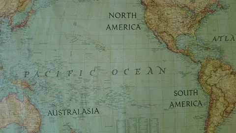 Map Video stock 197477845