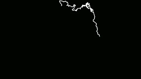 Map of germany Stock-Footage 4886135