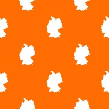 Map of Germany pattern seamless 스톡 일러스트