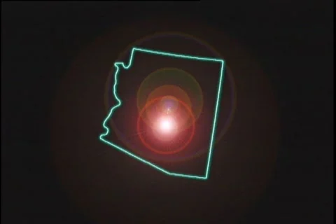 Map Graphic Arizona Видео 296390