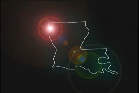 Map Graphic Louisiana Видео 296371