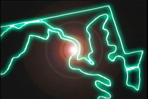 Map Graphic Washington DC Видео 296342