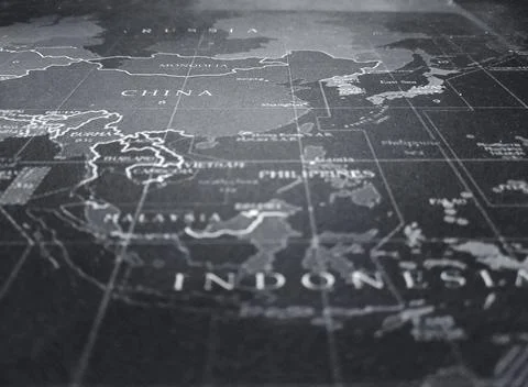 Map Gray Stock Photos