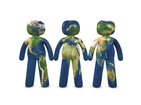 Map guy Stock Illustration