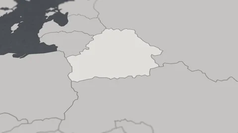 Map of HIGHLIGHT-BELARUS 動画素材 311804658