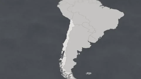 Map of HIGHLIGHT-CHILE 動画素材 311804870