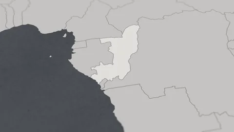 Map of HIGHLIGHT-CONGO 動画素材 311804974