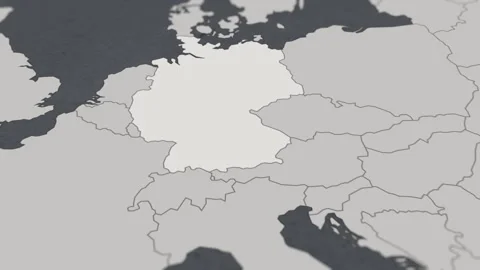 Map of HIGHLIGHT-GERMANY Stock Footage 311805518