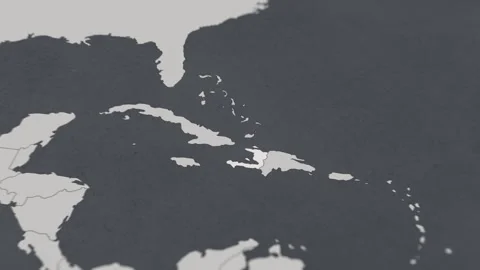 Map of HIGHLIGHT-HAITI Stock Footage 311805665