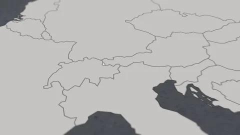 Map of HIGHLIGHT-LIECHTENSTEIN 動画素材 311806382