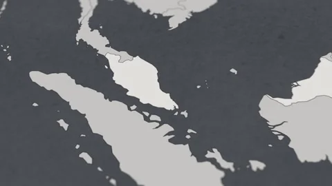 Map of HIGHLIGHT-MALAYSIA Stock Footage 311806503