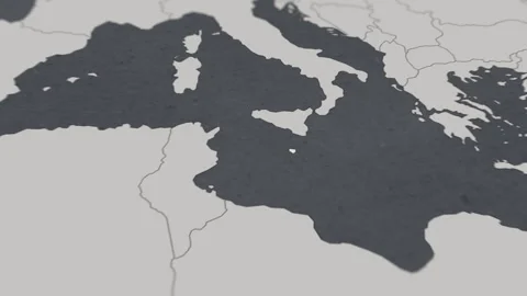 Map of HIGHLIGHT-MALTA Stock-Footage 311806538