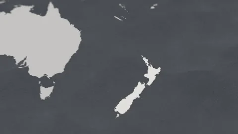 Map of HIGHLIGHT-NEW ZELAND 動画素材 311807608