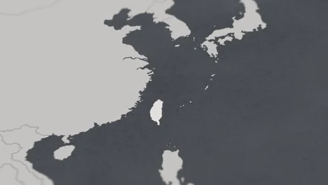 Map of HIGHLIGHT-TAIWAN Stock Footage 311809861