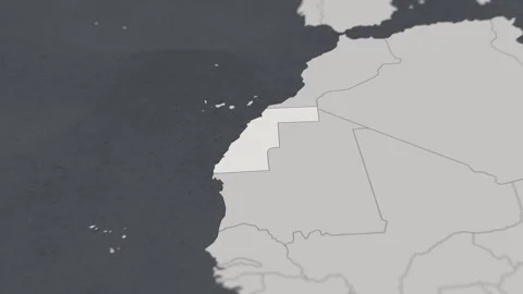 Map of HIGHLIGHT-WESTERN SHARAH 動画素材 311810307