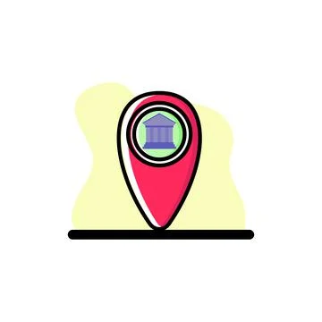 Map Icon Webstie Design Conceptual Vector Illustration Icon Stock Illustration