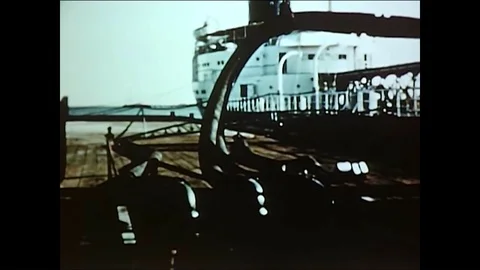 A map illustrates the time and distance it would save to build an oil pipelines 스톡 동영상 86213416