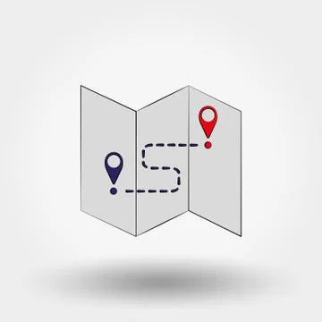 Map Stock Illustration