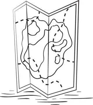 Map イラスト素材