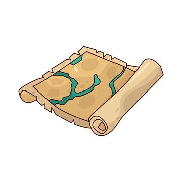 Map illustration 스톡 일러스트