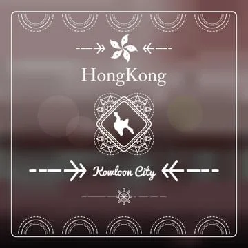 Map Of Kowloon City Stock-Illustration