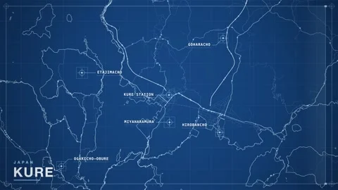 Map of Kure Video stock 340993820