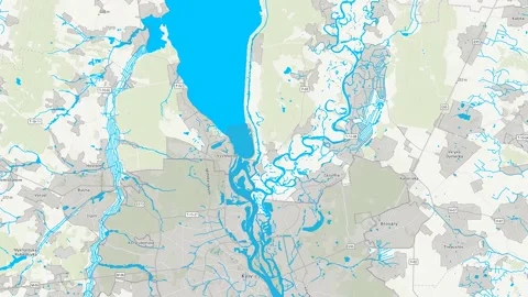 Map of Kyiv Stock Footage 282309609