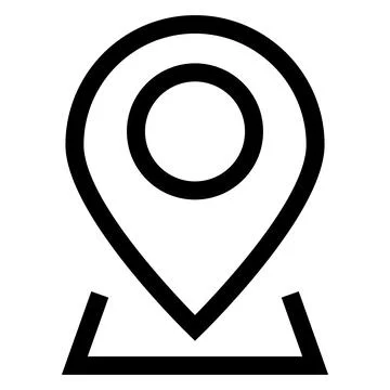 Map line icon vector illustration isolated on white background Stock Illustration