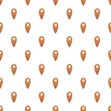 Map location marker pattern Stock Illustration