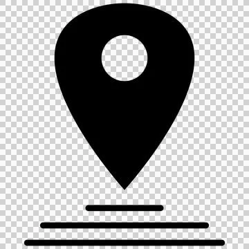 Map location pin marker Stock Illustration