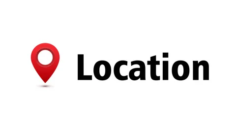 Map Location. Pin pop up on green screen. Map marker icon Stock Footage 201125248