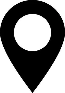 Map Location pointer in Vector | GPS navigation and travel location Stock Illustration