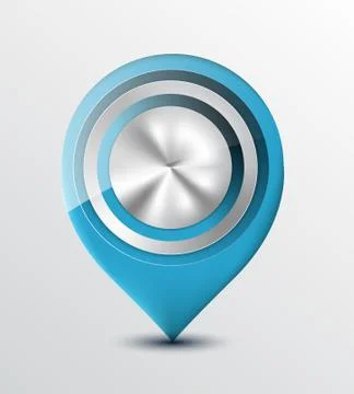 Map marker Stock Illustration