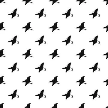 Map of Miami pattern, simple style 스톡 일러스트