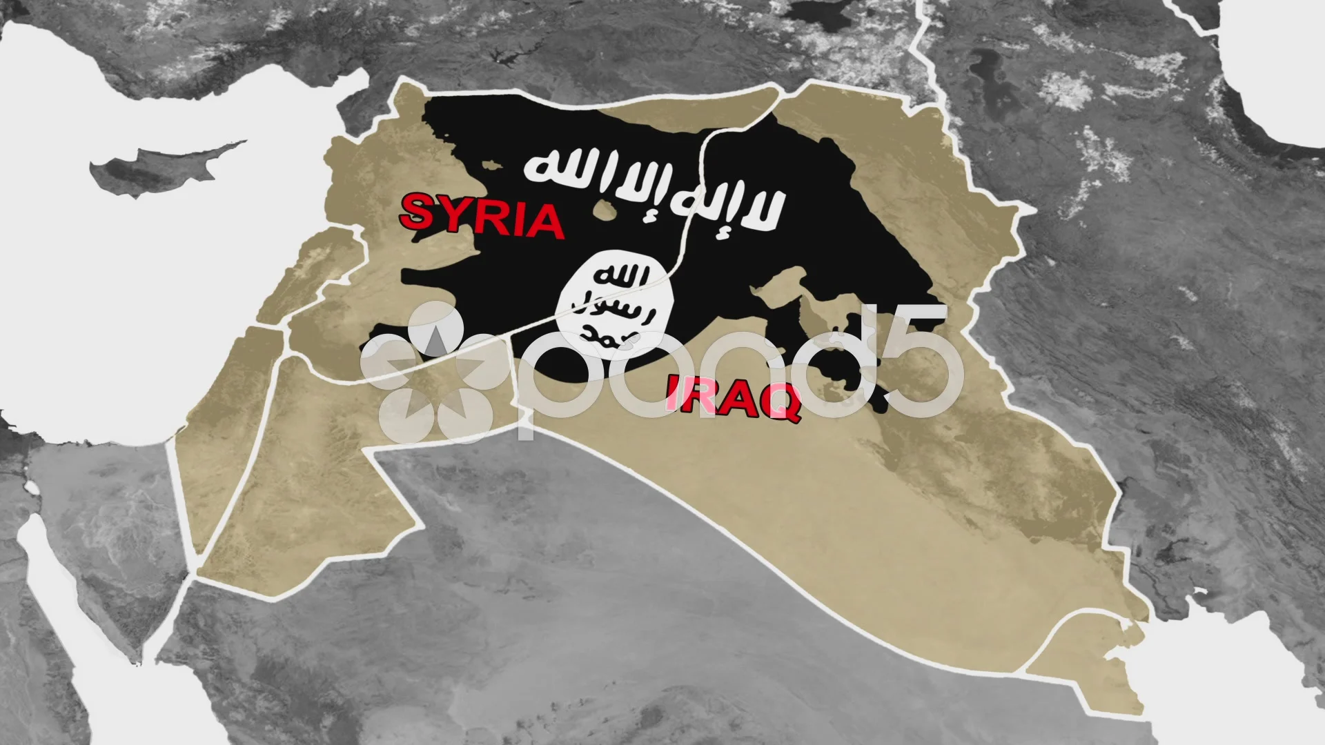 map of isil syria