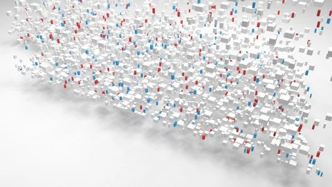 Map of Nebraska - USA Stock Footage 89053659