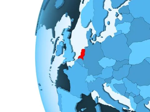 Map of Netherlands Illustrazione stock