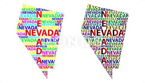 Map of Nevada - vector illustration: Graphic #93838313