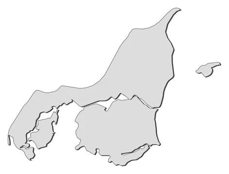 Map of North Denmark (Denmark) Map of North Denmark, a region of Denmark. ... Stock Photos