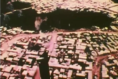 A map of the oceans currents are its effects of climate are shown Stock Footage 90624159