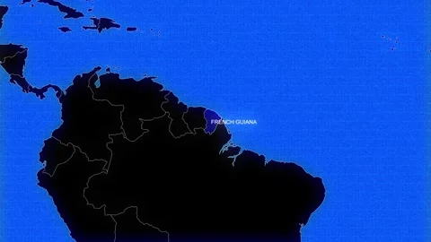 Map Of Papua New Guinea Stock Footage 294574961