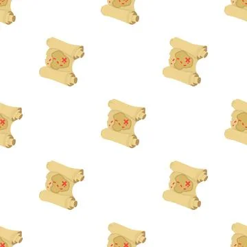 Map pattern seamless vector Illustrazione stock