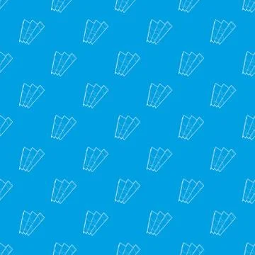 Map pattern vector seamless blue Stock Illustration